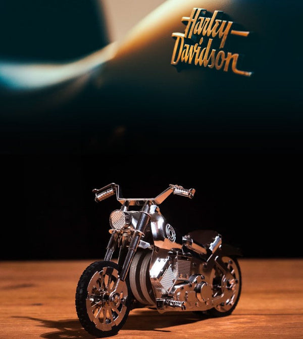 Roadway Fantasy Harley Motorcycle Mechanical Model Kit