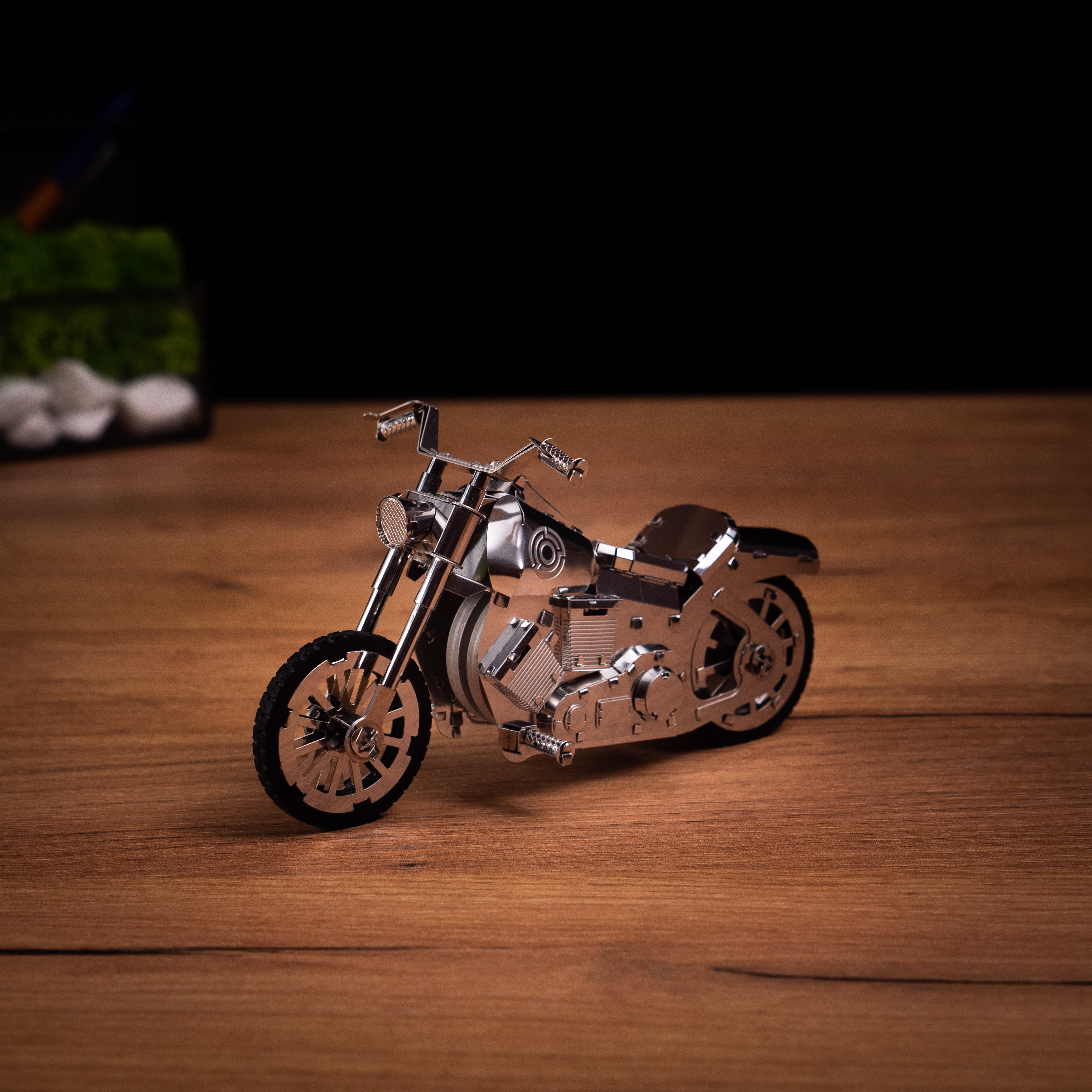 Roadway Fantasy Harley Motorcycle Mechanical Model Kit