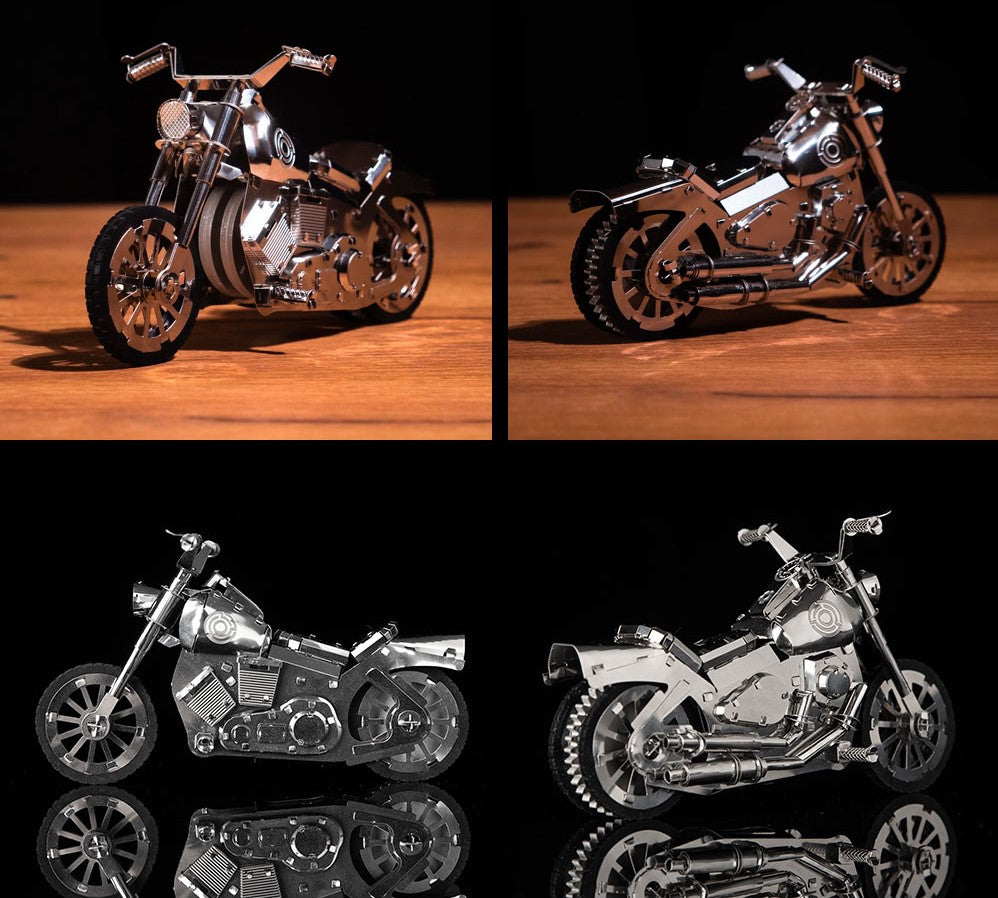 Roadway Fantasy Harley Motorcycle Mechanical Model Kit
