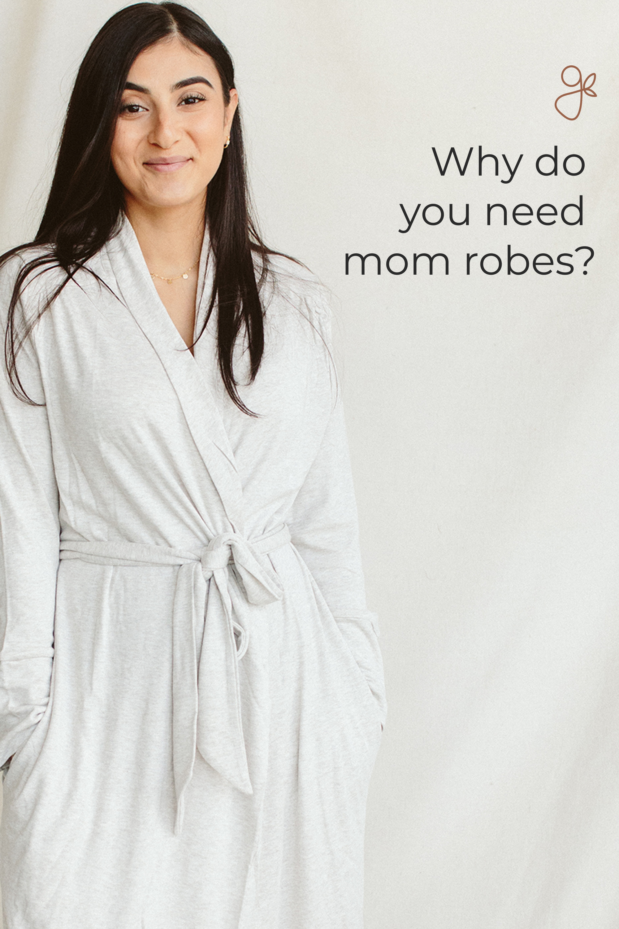 WOMENS ROBE | STORM GRAY