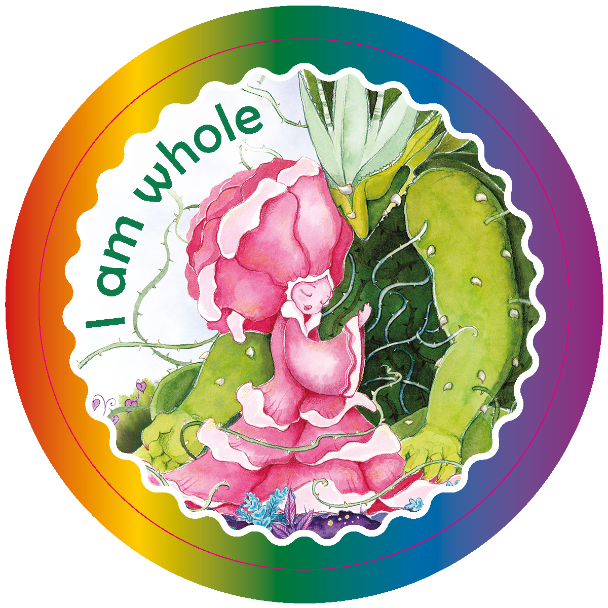 The Great Love of Rose and Thorn – Children's Book About Balance & Wholeness