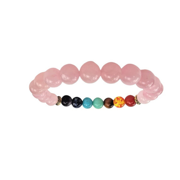 Discover the power of love and healing with our Rose Quartz Chakra Bracelet. This beautiful and meaningful bracelet is designed to promote emotional well-being and spiritual growth. Perfect for daily wear or as a thoughtful gift.