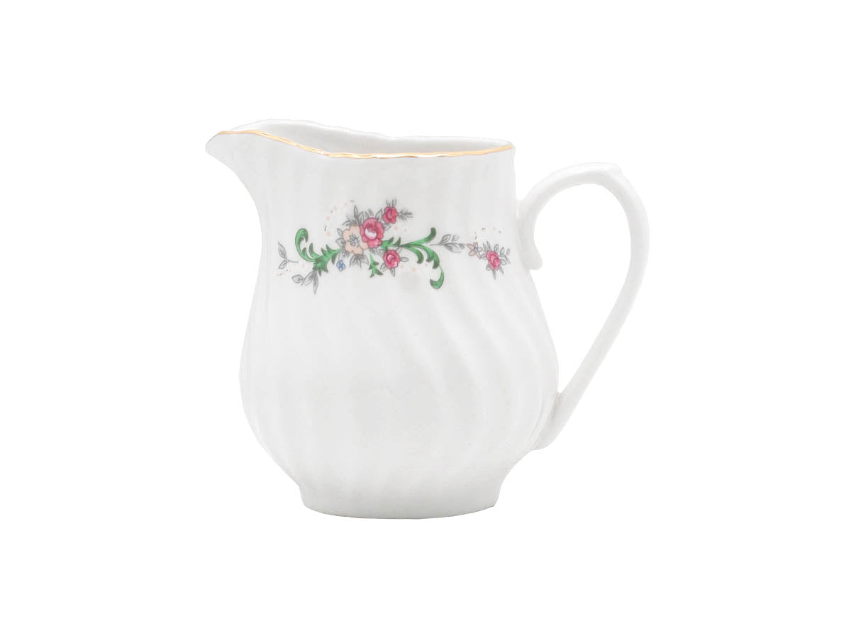 Limited Edition: Vintage Bloom Sugar & Creamer Set - Sustainable Elegance for Your Tea Time