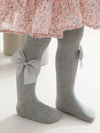 Side Bowknots Knit Leggings styled for everyday wear