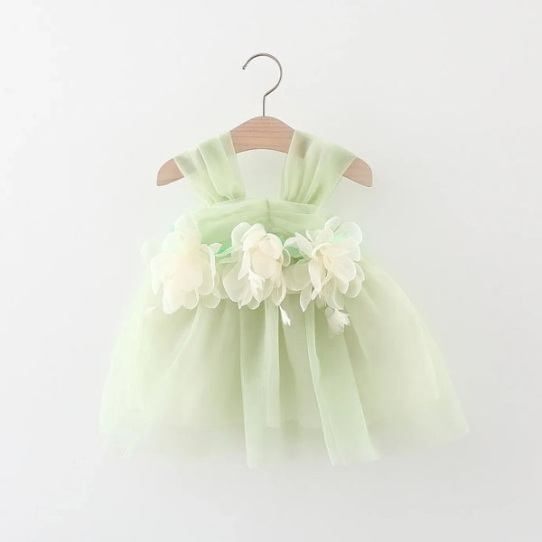 Garden Party Dress by Ryan and Remi made from organic cotton