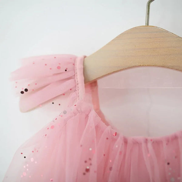 Sparkle Princess Dress styled for a special occasion