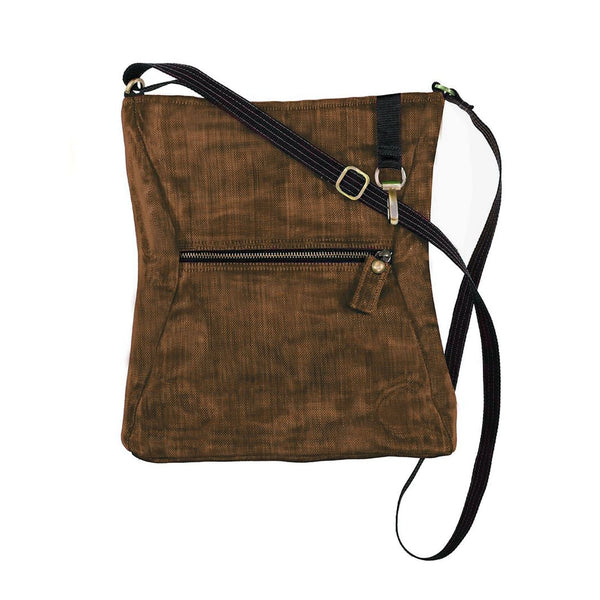 Scout Crossbody Bag – Handmade Recycled Netting Purse by Smateria