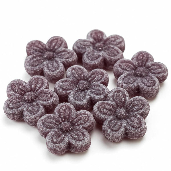 Sugar-Free Violet Candy | Authentic European Floral Dragées (3-Pack)