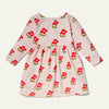 Mon Coeur sustainable kids floral dress made from recycled jersey fabric