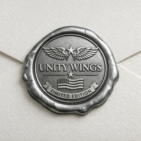 Unity Wings Silver Armor Eagle Model Kit, Stainless Steel