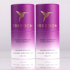 Freedom Natural Deodorant 1.9oz full product view — aluminum-free, paraben-free, EWG Verified