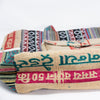 Recycled Travel Tote Mumbai - Upcycled Burlap Rice Bag