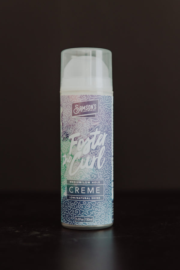 Samson's Foster the Curl Creme - Define, Hold, and Nourish Textured Hair for a Cause