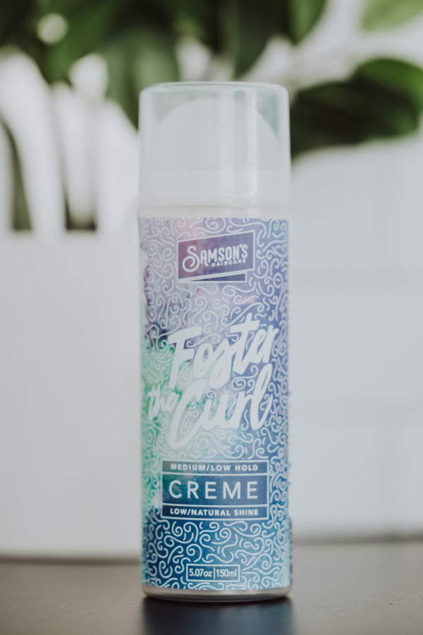 Samson's Foster the Curl Creme - Define, Hold, and Nourish Textured Hair for a Cause