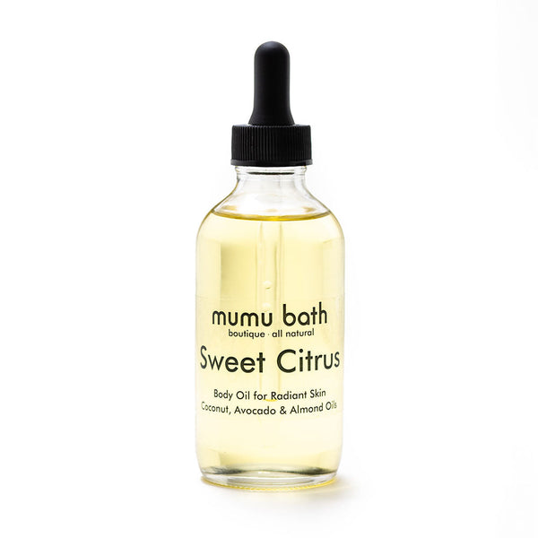 Sweet Citrus Glow: All-Natural Body Oil (Hydrates, Brightens, Repairs, Vegan, Gentle)