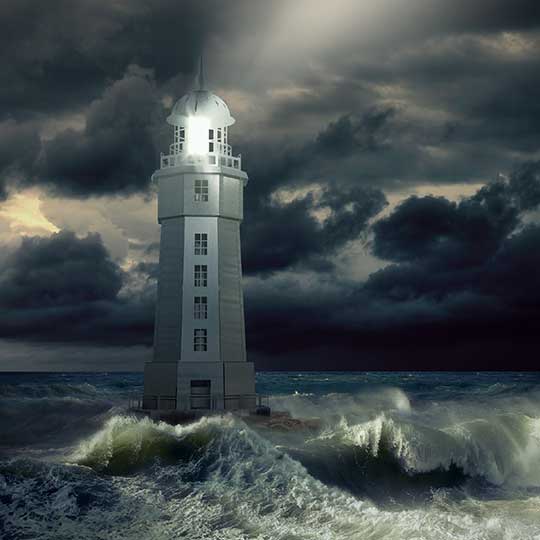 La Jument Lighthouse Model Kit - Sailor's Companion