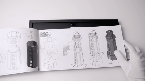 La Jument Lighthouse Model Kit - Sailor's Companion