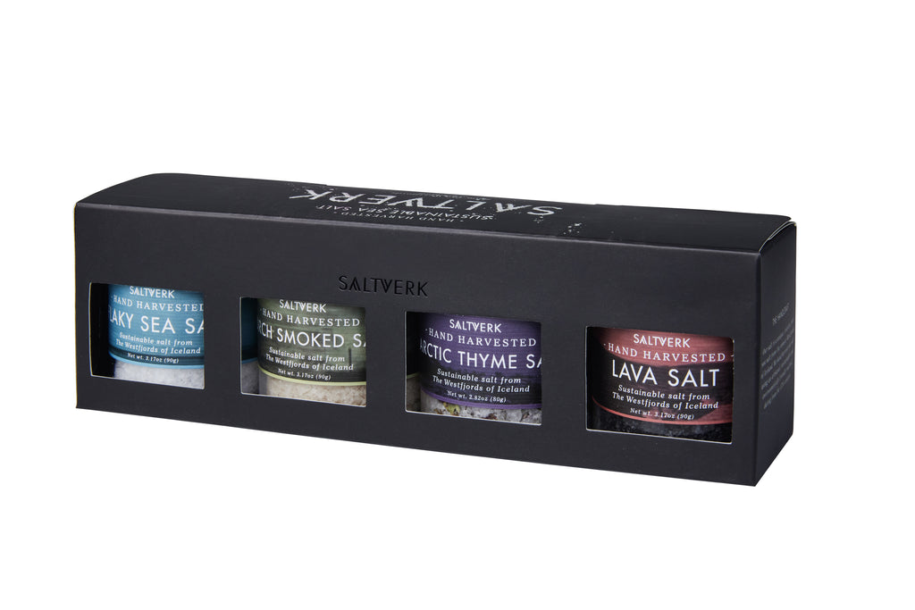 Gift box - Pure, Birch, Arctic & Lava Saltverk Inc