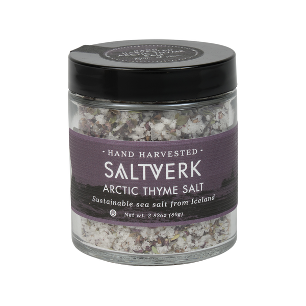 Saltverk Arctic Thyme Sea Salt – Wild-Harvested Icelandic Floral Herb Salt