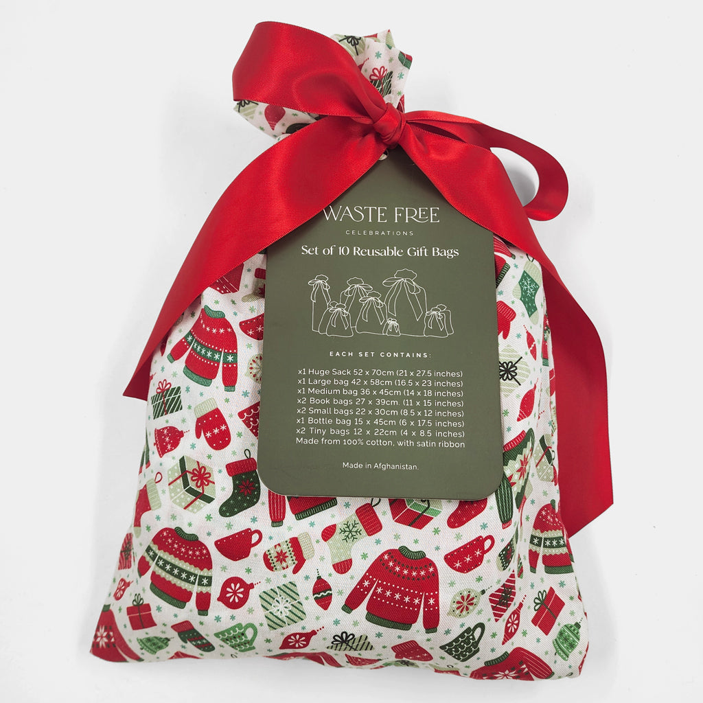 Scandi Lusekofte (Reusable Gift Bag Set)