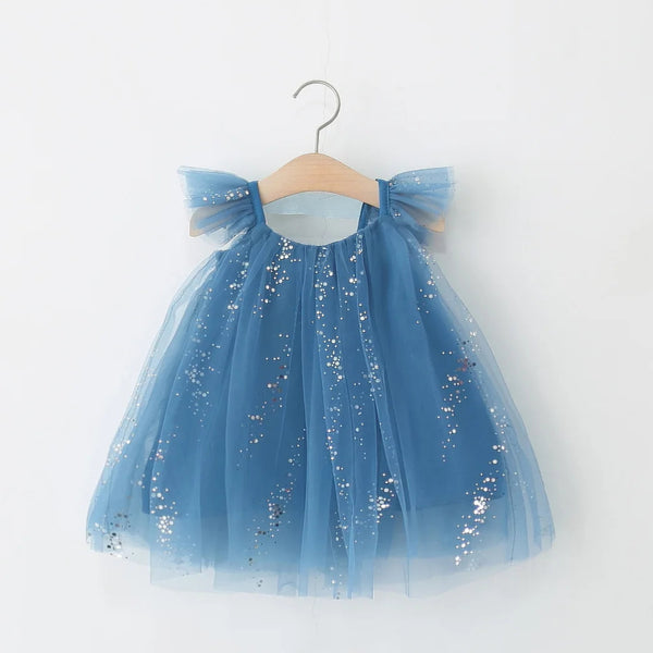 Sparkle Princess Dress made with organic cotton for kids