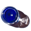 Plant Makeup SEA Creature blue spirulina lip balm jar on a white background