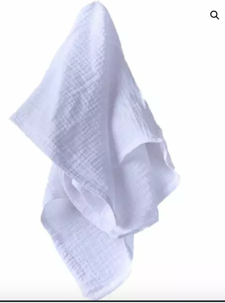 Cotton Crinkle Cloth Napkins – Set of 4 | No-Iron, Reusable