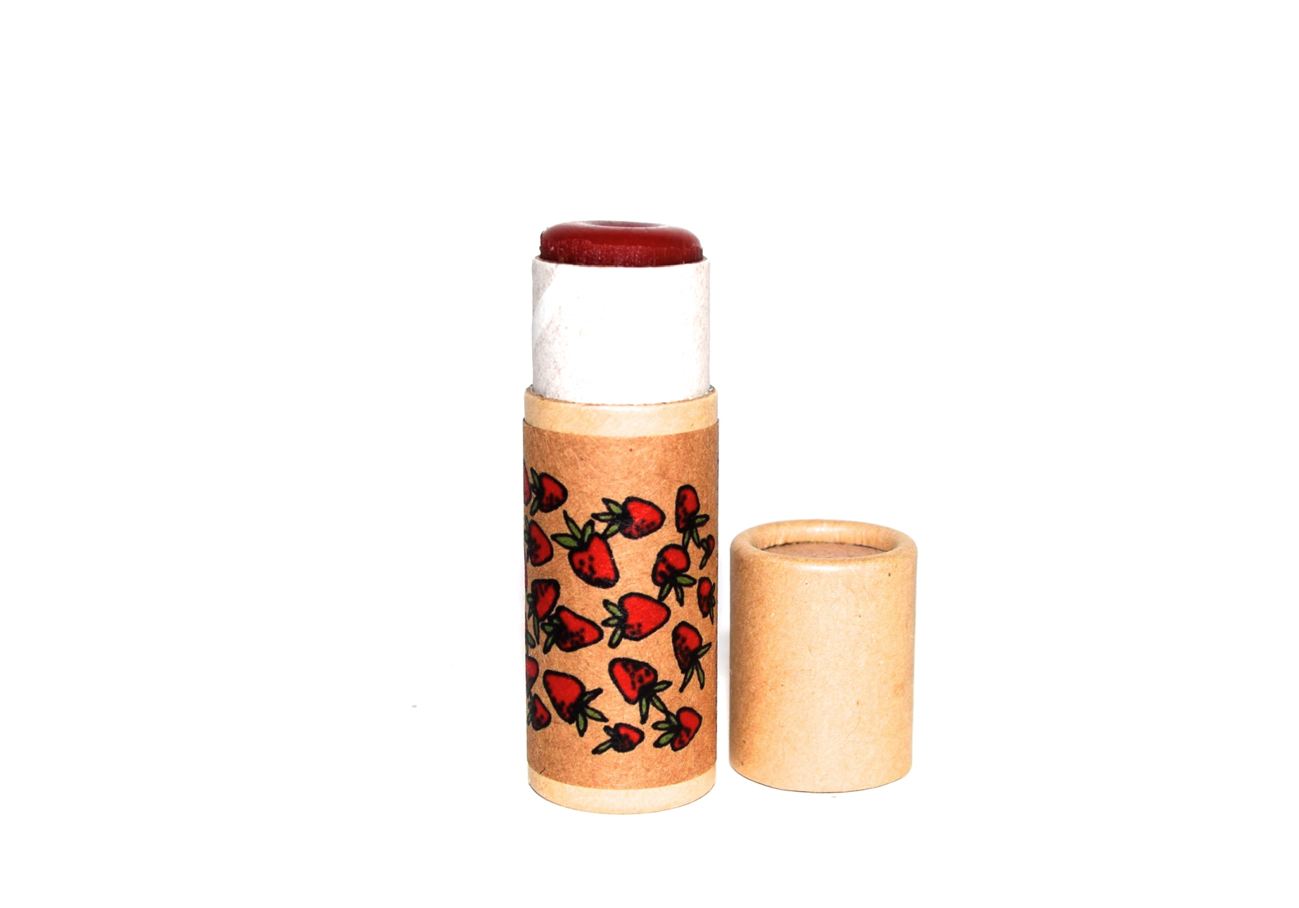 Get berry-soft, naturally tinted lips with our handmade Strawberry Lip Tint, made from organic strawberries, shea butter, and beeswax. Eco-friendly, mica-free, and plastic-free — sustainable beauty in every swipe.

