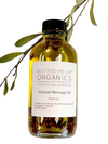 Certified organic sensual massage oil with Rose Absolut and Sweet Almond oil by Butter Me Up Organics