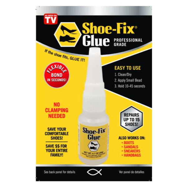 Shoe-Fix Glue 20g professional grade shoe repair adhesive front view