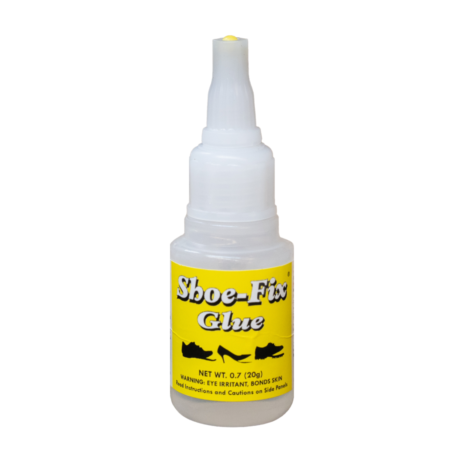 Shoe-Fix Glue tube — clear-drying flexible adhesive for boots, trainers and dress shoes