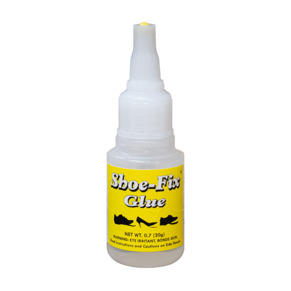 Shoe-Fix Glue tube — clear-drying flexible adhesive for boots, trainers and dress shoes