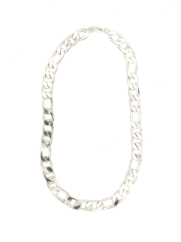 Chunky Chain Link Layering Necklace – Silver or Brass | Fair Anita
