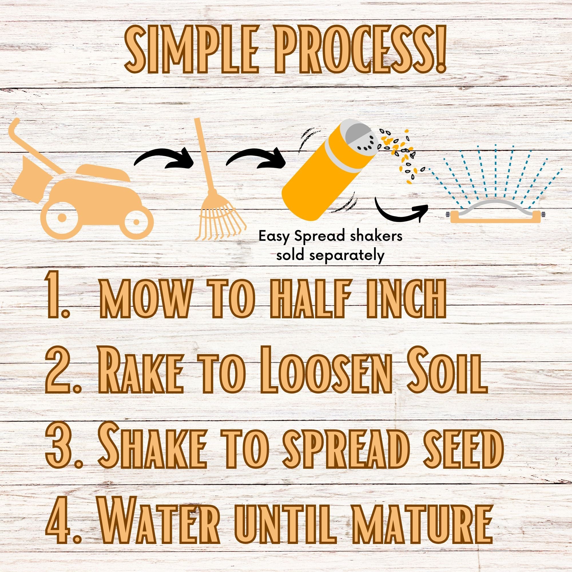 White Yarrow Seed Pouch: Create a Beautiful, Pollinator-Rich, Low-Mow Lawn