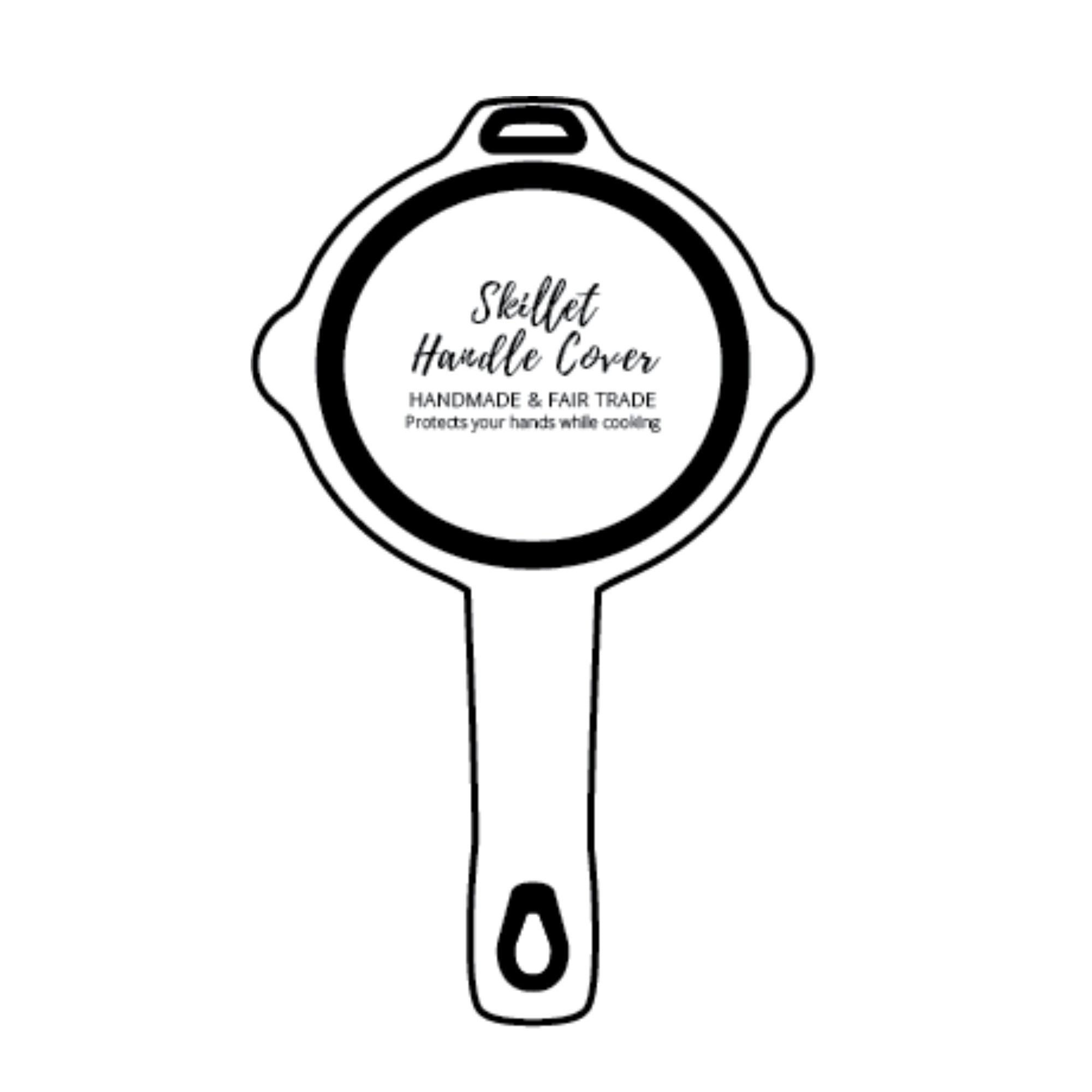 Front of the product tag for the Skillet Handle Holder