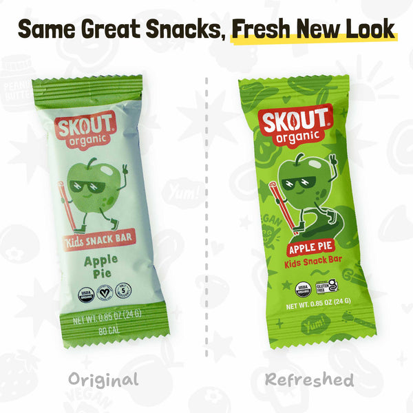 Skout Organic Kids Fruit Bar Variety Pack | Nut-Free, Gluten-Free