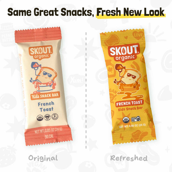 Skout Organic Kids Bar Sample Pack – 6 Flavour Variety Box