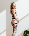 Close-up of Inked Up tattoo print detail on Thunderpants Sky Rise underwear