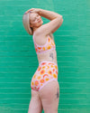 Side view of Thunderpants Sky Rise Luna y Sol high-waist underwear showing silhouette and fit