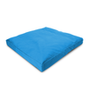 Blue cushion on a white background