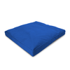 Blue cushion on a white background