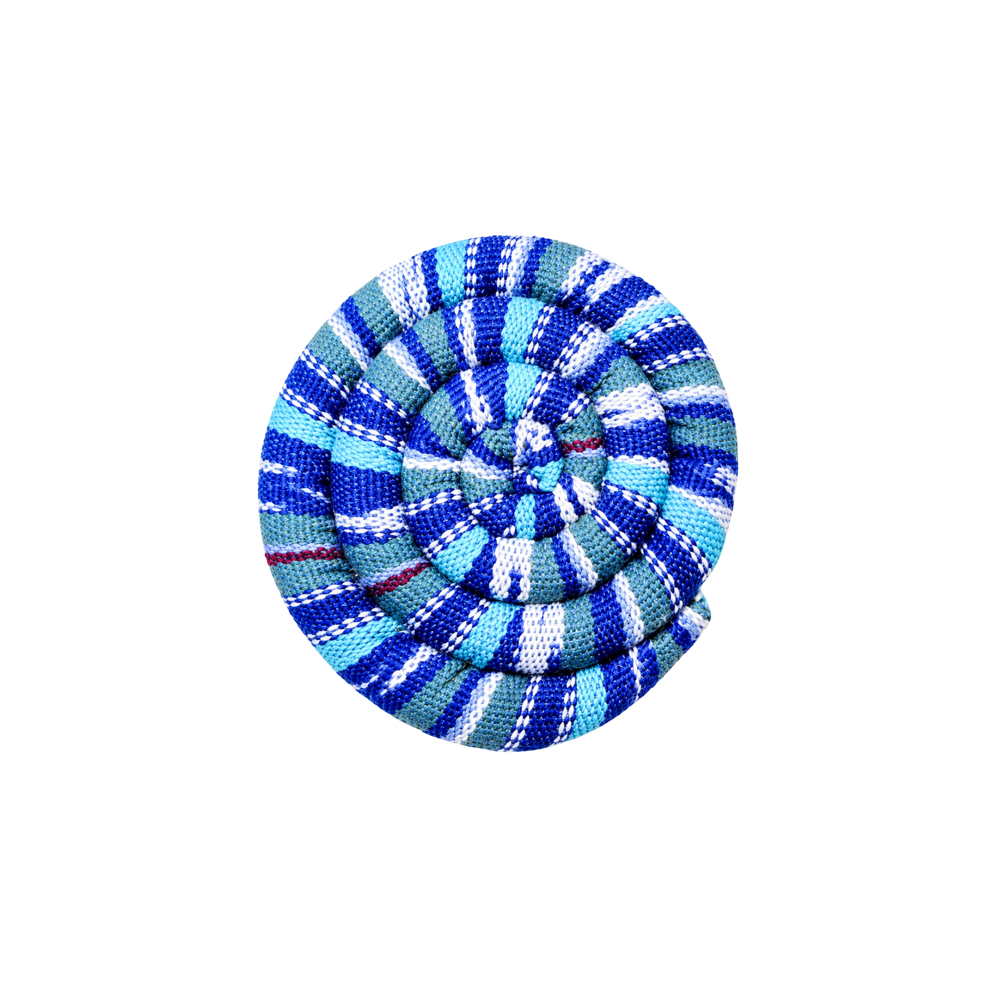 Small Spiral Spiced Trivet – Handwoven Guatemalan Cotton Mug Warmer