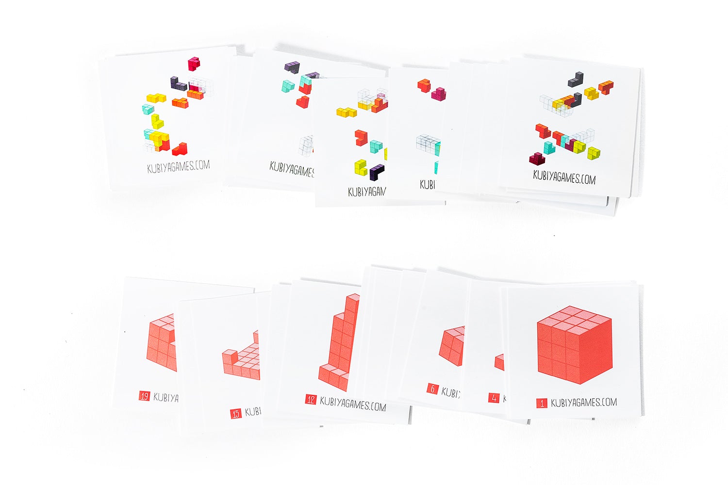 Soma Cube Puzzle Set - with challenge cards