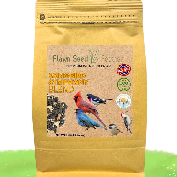 Songbird Symphony Wild Bird Seed Blend – No-Filler Mix for Cardinals & Songbirds