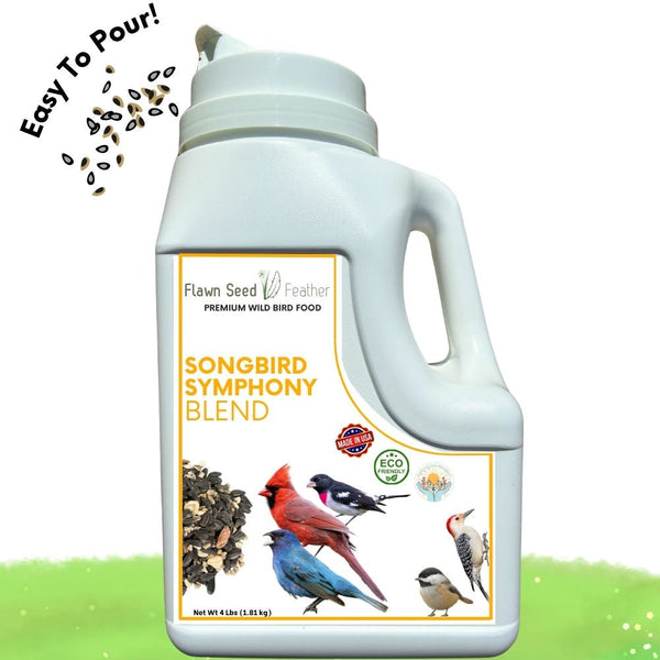 Songbird Symphony Wild Bird Seed Blend – No-Filler Mix for Cardinals & Songbirds