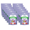 Multiple packages of Loved Organic Biologique chewy candies on a white background