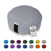 Zafu Meditation Cushion – Organic Buckwheat Hull Filling, Cotton, Made in USA