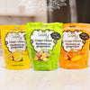 Ginger Essentials Box featuring Original, Lemon, and Mango ginger chews from Lovely Candy Company