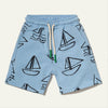 Recycled Cotton Sailboat Kid Short