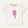 Recycled Cotton Pink Ice Pop Kid T-Shirt